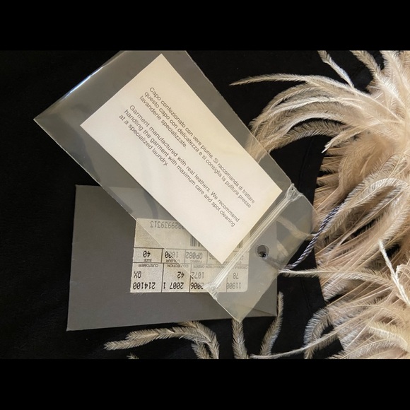 Alexander McQueen Feather Trimmed Top - Picture 5 of 6